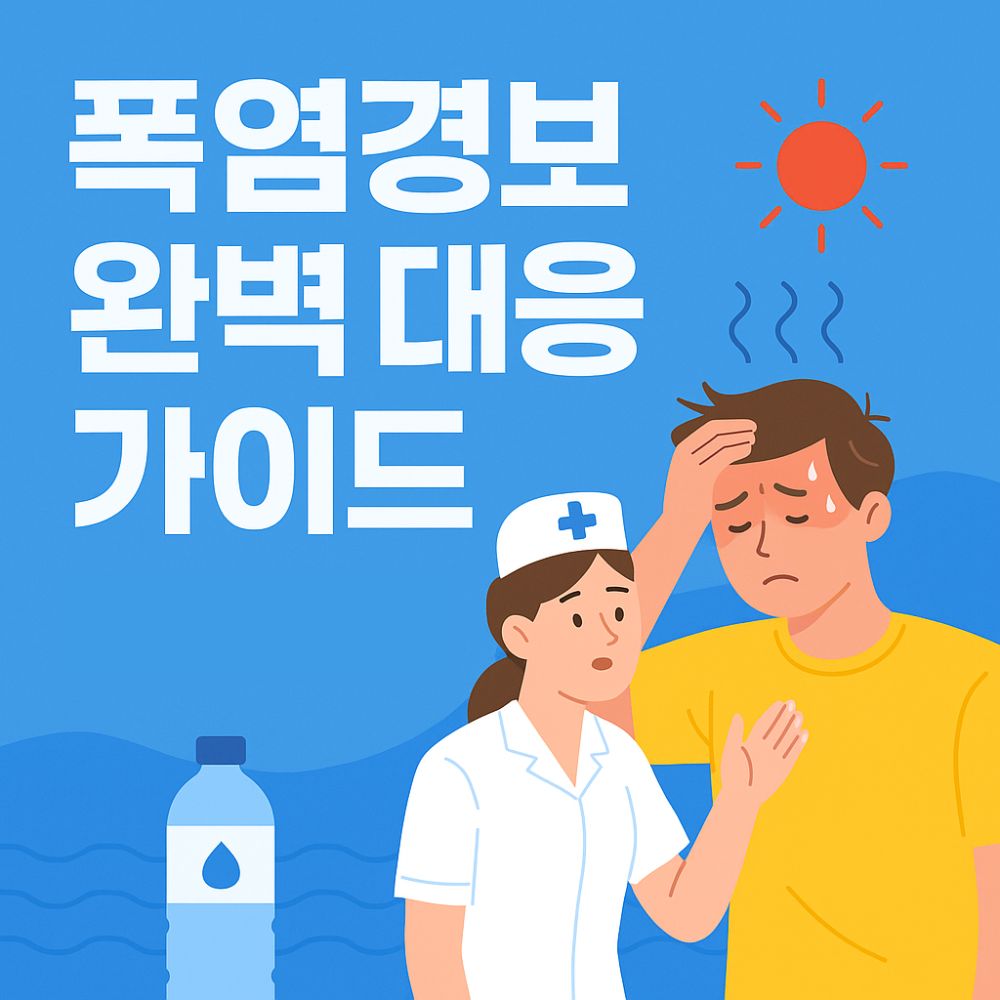 폭염경보 완벽대응 가이드