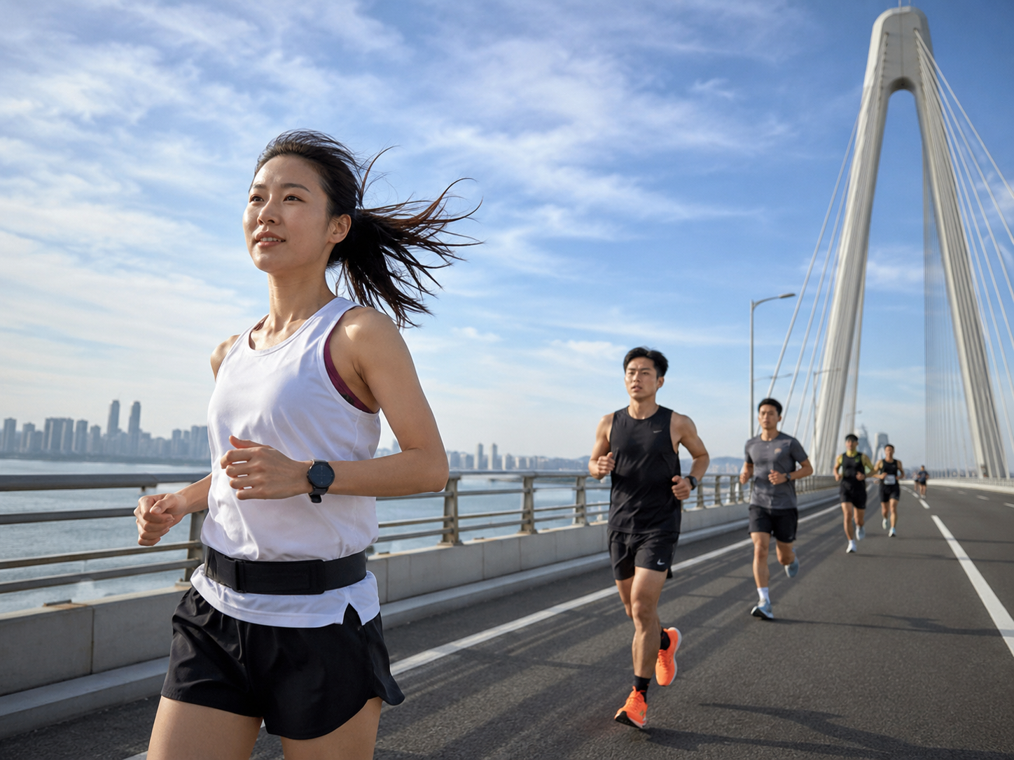 무한도전 Run 교통통제 