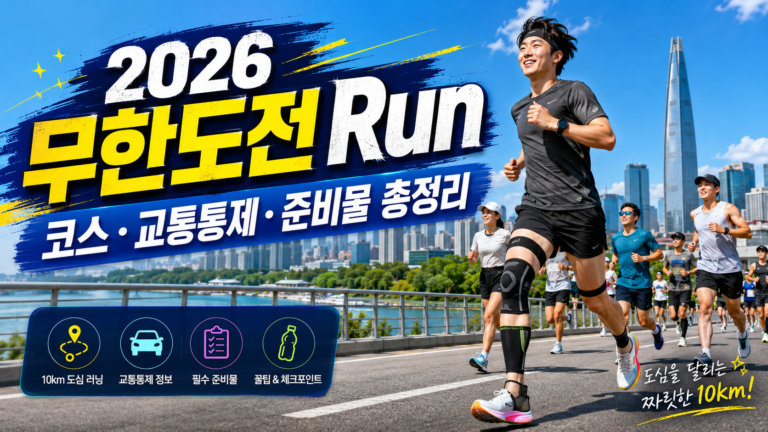 2026 무한도전 Run