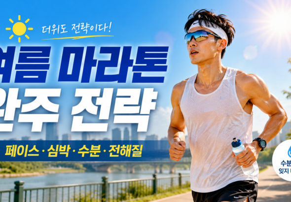 여름 마라톤 마라톤 페이스 조절 마라톤 심박수 마라톤 수분 섭취 마라톤 전해질 섭취