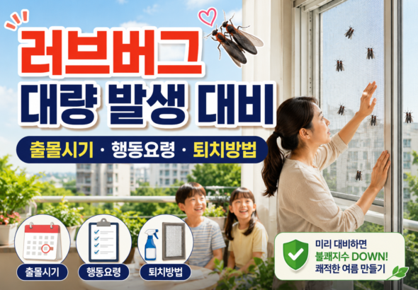 러브버그 퇴치법 러브버그 출몰시기 러브버그 지도 러브버그 대량 발생 러브버그 행동요령