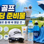 여름 골프 라운딩 준비물 폭염 골프 라운딩 여름 골프 복장 골프 라운딩 준비물 온열질환 예방 골프
