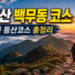 지리산 백무동 코스 지리산 천왕봉 등산코스 백무동 천왕봉 코스 지리산 등산 준비물 천왕봉 산행 안전수칙