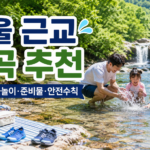 서울 근교 계곡 당일치기 물놀이 계곡 물놀이 준비물 계곡 물놀이 안전수칙 서울 근교 물놀이 명소